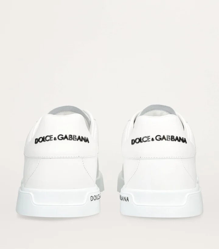 Dolce & Gabbana Leather Portofino Sneakers - Image 2