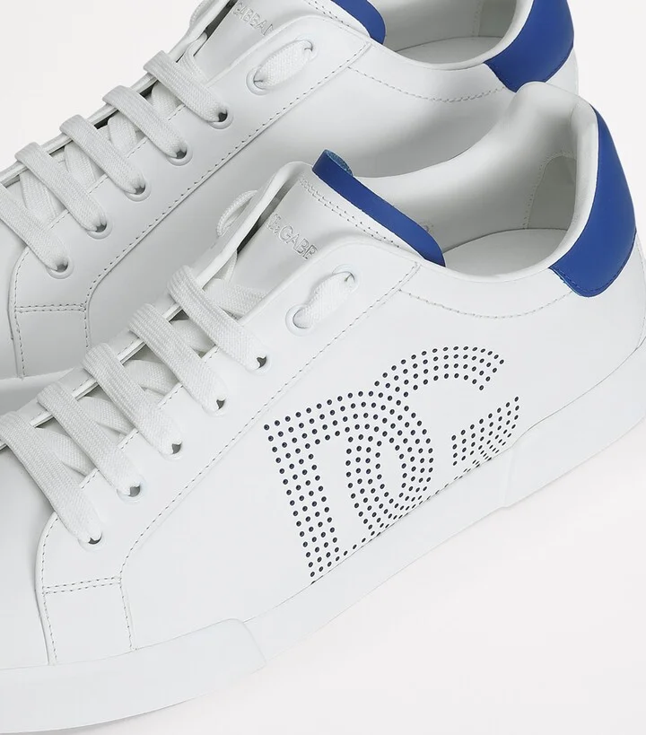 Dolce & Gabbana Leather Portofino Sneakers - Image 3