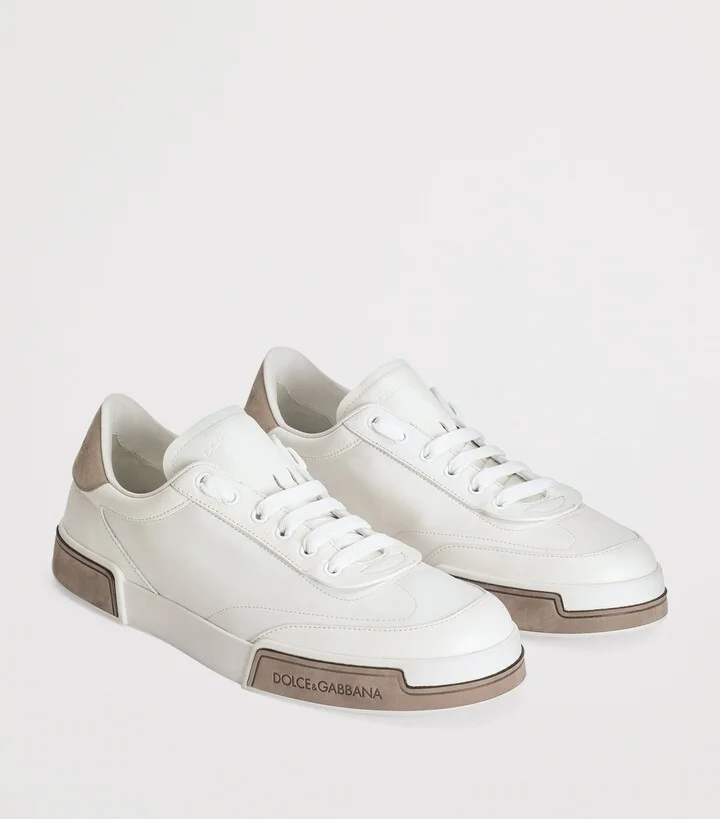 Dolce & Gabbana Leather Portofino Sneakers - Image 5