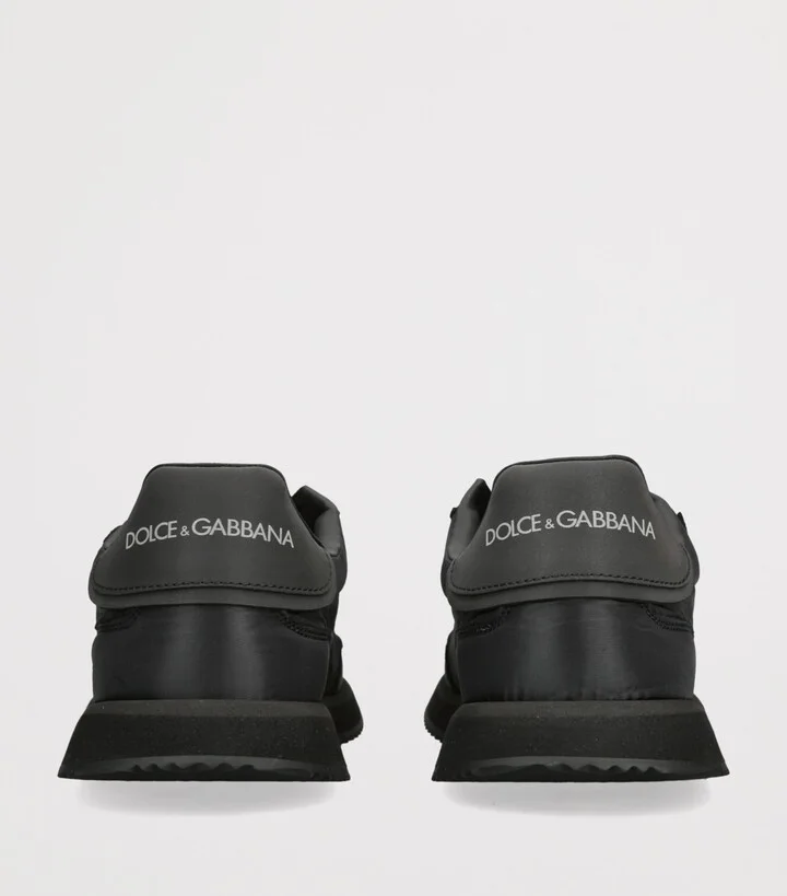 Dolce & Gabbana Leather Portofino Sneakers - Image 2