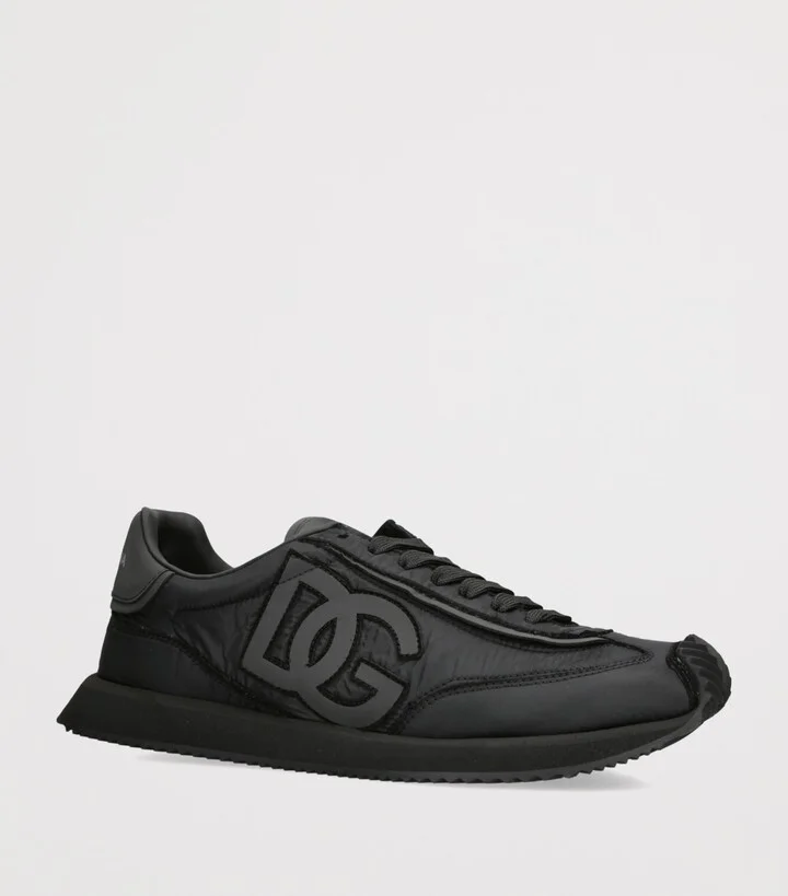 Dolce & Gabbana Leather Portofino Sneakers - Image 3