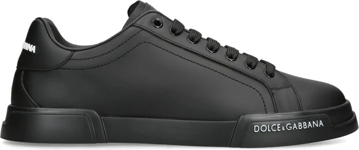 Dolce & Gabbana Leather Portofino Sneakers