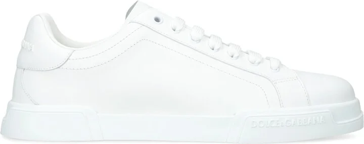 Dolce & Gabbana Leather Portofino Sneakers