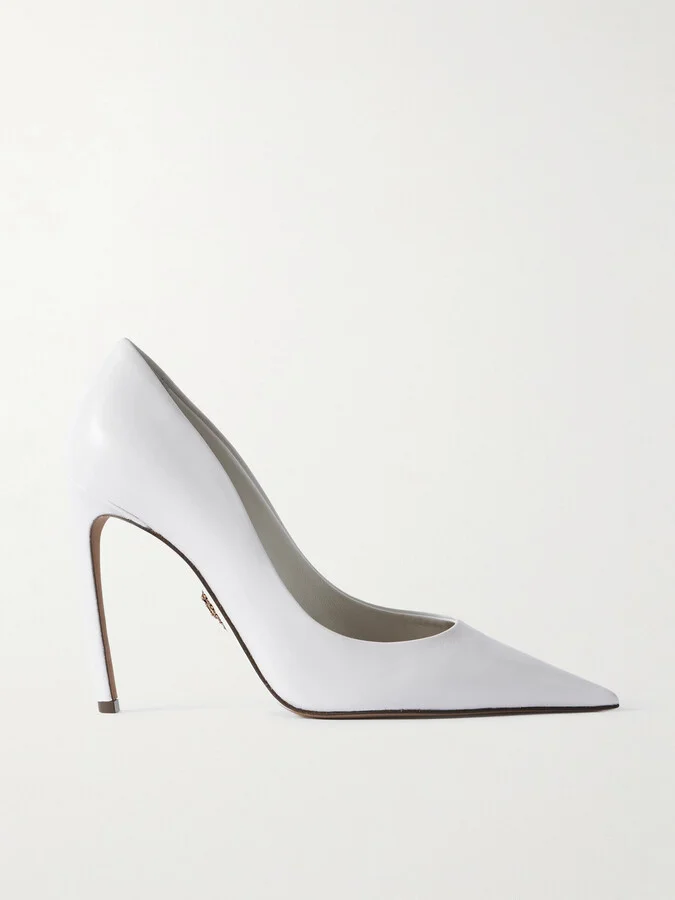 Dolce & Gabbana - Leather Pumps - White