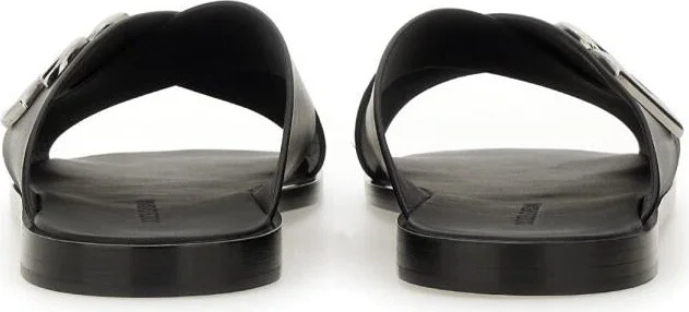 Dolce & Gabbana Leather Sandal - Image 4