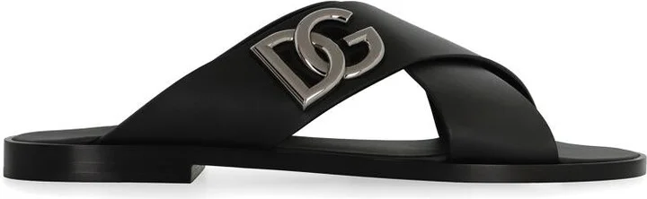 Dolce & Gabbana Leather Sandals