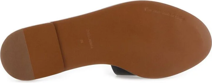 Dolce & Gabbana Leather Slide Sandal - Image 5