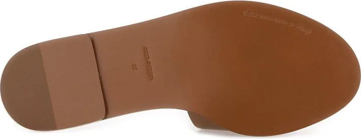 Dolce & Gabbana Leather Slide Sandal - Image 5