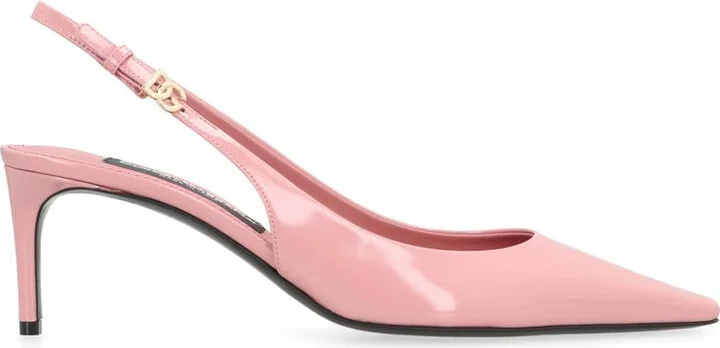 Dolce & Gabbana Leather Slingback Pumps