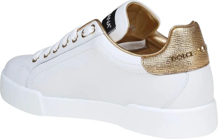 Dolce & Gabbana Leather Sneaker - Image 4