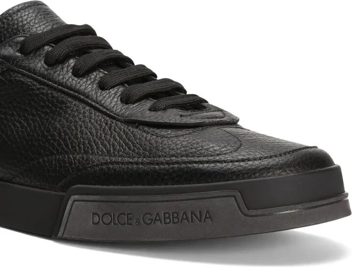Dolce & Gabbana Leather Sneakers - Image 4