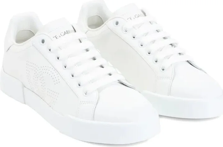 Dolce & Gabbana Leather Sneakers - Image 2