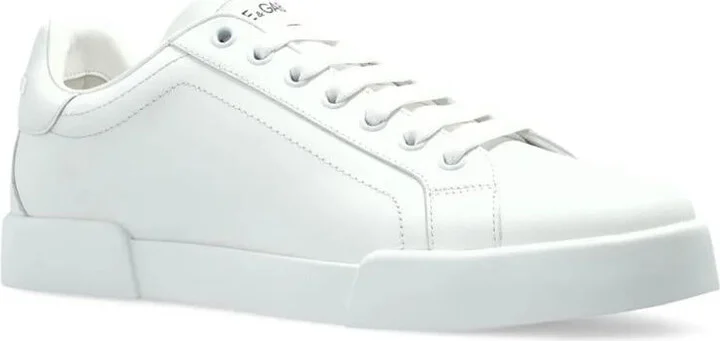 Dolce & Gabbana Leather Sneakers - Image 2