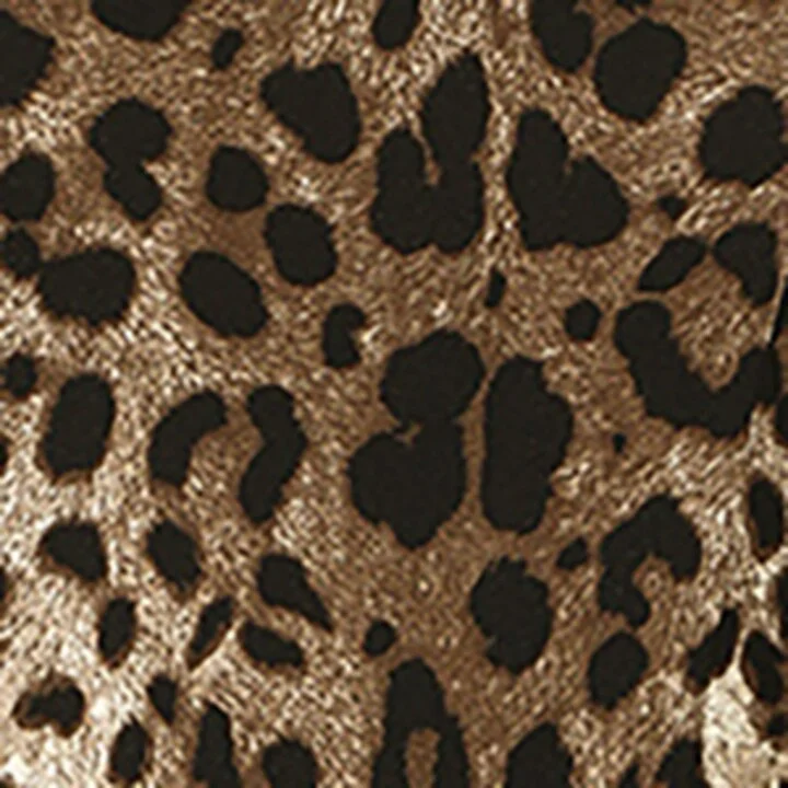 Dolce & Gabbana Leopard Print Midi Dress - Image 6