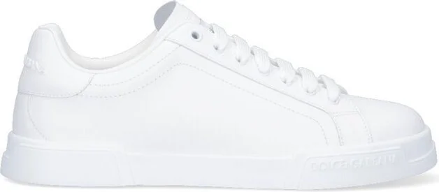 Dolce & Gabbana Logo Embossed Lace-Up Sneakers