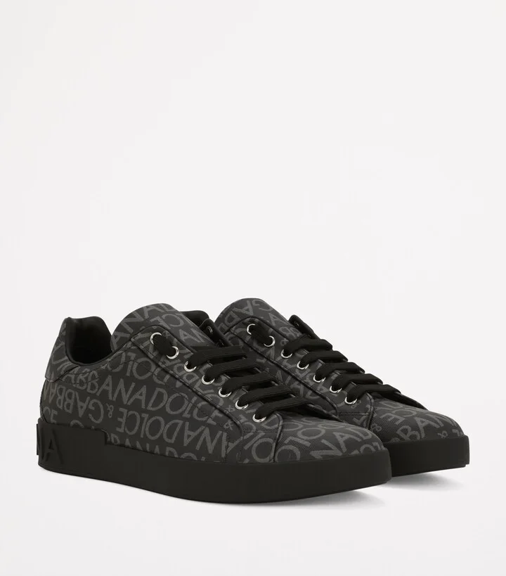 Dolce & Gabbana Logo Jacquard Sneakers - Image 2