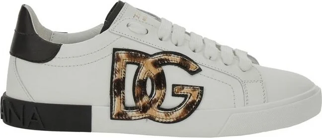Dolce & Gabbana Logo Patch Sneakers