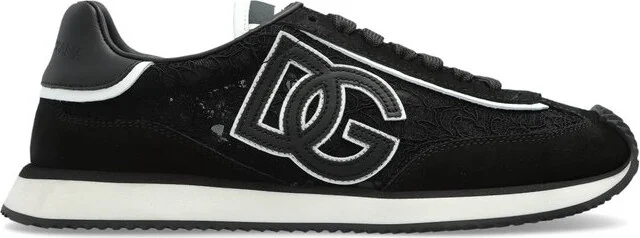 Dolce & Gabbana Logo Patch Sneakers