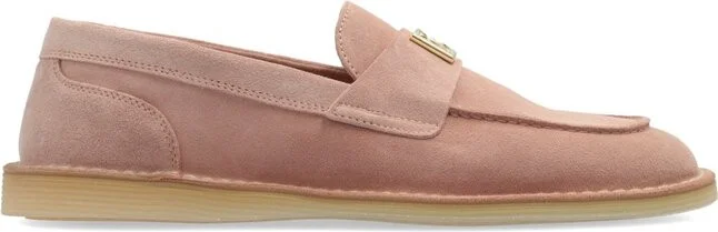 Dolce & Gabbana Logo Plaque Loafers