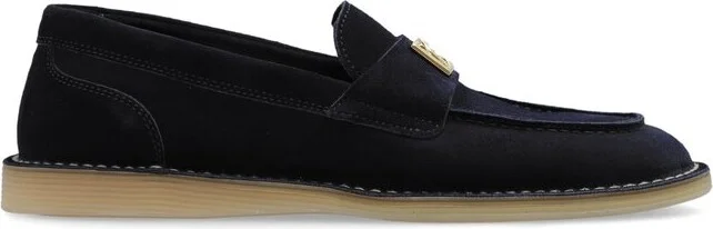 Dolce & Gabbana Logo Plaque Loafers