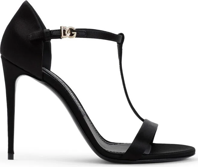 Dolce & Gabbana Logo Plaque Sandals