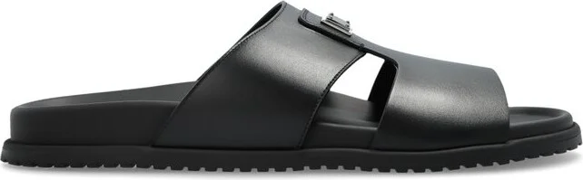 Dolce & Gabbana Logo Plaque Sandals