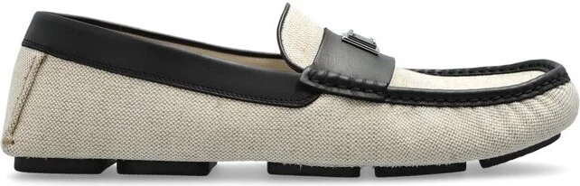 Dolce & Gabbana Logo Plaque Slippers