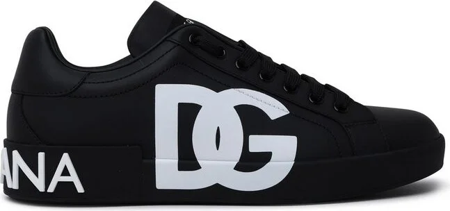 Dolce & Gabbana Logo Printed Portofino Sneakers
