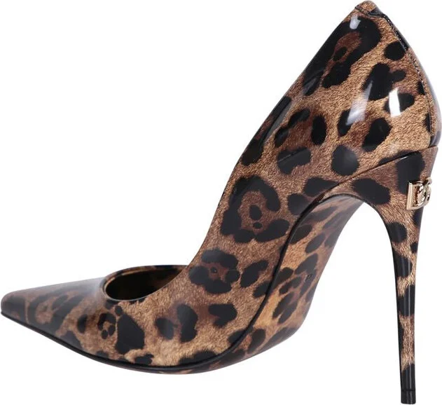Dolce & Gabbana Lollo Leather Pumps - Image 3