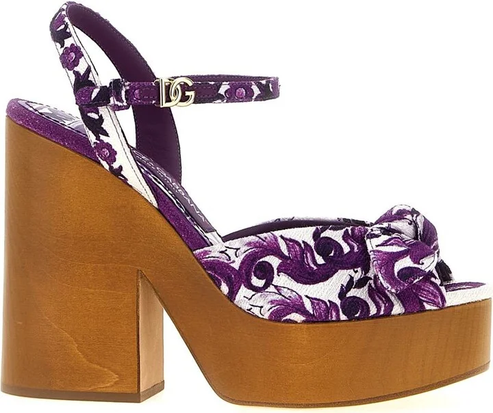 Dolce & Gabbana 'Maiolica' Sandals