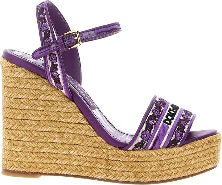 Dolce & Gabbana 'Maiolica' Wedges