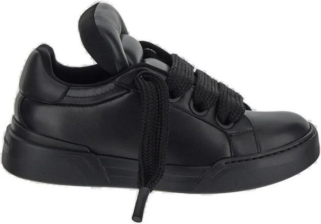 Dolce & Gabbana Mega Lace-Up Skate Sneakers