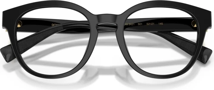 Dolce&Gabbana Men's Phantos Eyeglasses, DG3421 - Image 4