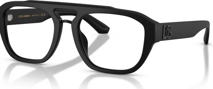 Dolce&Gabbana Men's Pilot Eyeglasses, DG3415