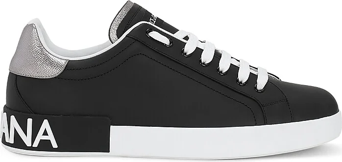 Dolce & Gabbana Men's Portofino Leather Sneakers
