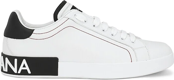 Dolce & Gabbana Men's Portofino Leather Sneakers