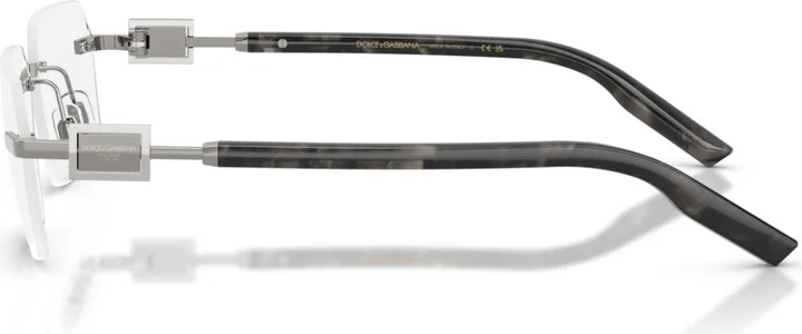 Dolce&Gabbana Men's Rectangle Eyeglasses, DG1361 - Image 8