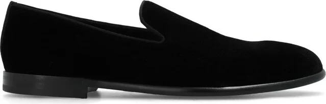 Dolce & Gabbana Milano Round Toe Loafers