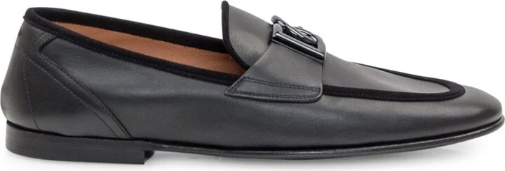 Dolce & Gabbana Moccasin With Logo Plaque
