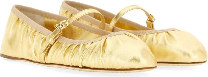 Dolce & Gabbana Mordoré Nappa Ballerina - Image 2