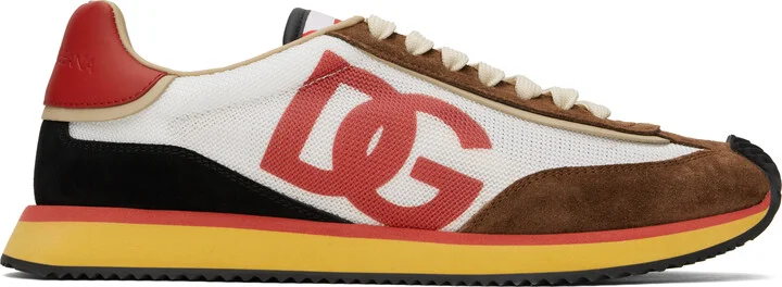 Dolce&Gabbana Multicolor 'DG' Cushion Sneakers