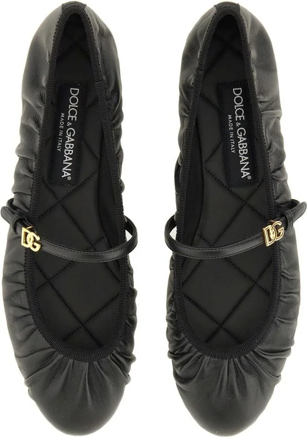 Dolce & Gabbana Nappa Ballerina - Image 3