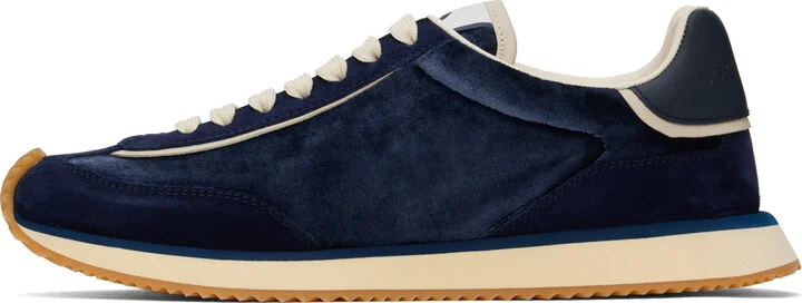 Dolce&Gabbana Navy 'DG' Cushion Sneakers - Image 3