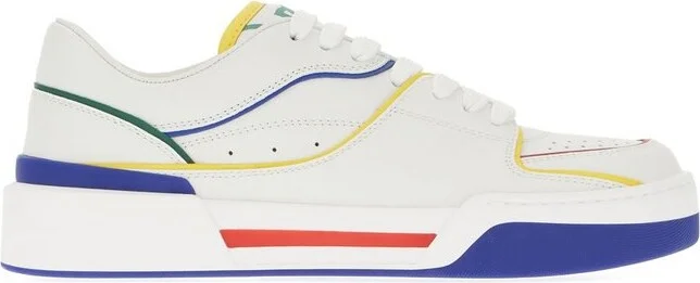 Dolce & Gabbana New Roma Round Toe Sneakers