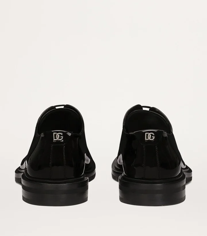 Dolce & Gabbana Patent Leather Derby Shoes - Image 5