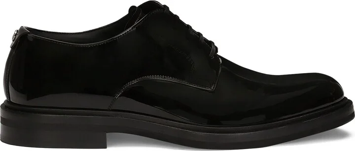 Dolce & Gabbana Patent Leather Derby Shoes