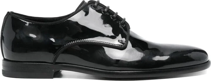 Dolce & Gabbana Patent Leather Derby Shoes