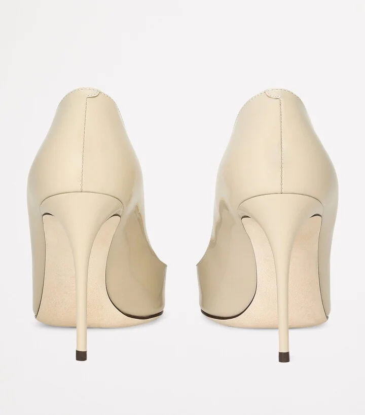 Dolce & Gabbana Patent Leather Logo Pumps 90 - Image 4