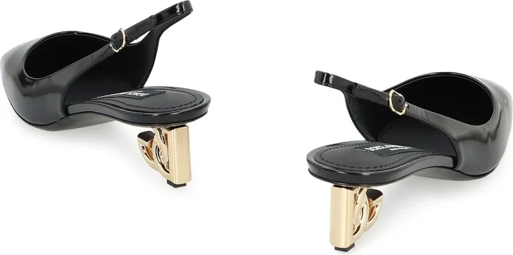 Dolce & Gabbana Patent Leather Slingback Pumps - Image 4