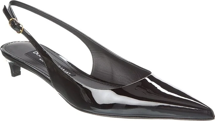 Dolce & Gabbana Patent Slingback Pump